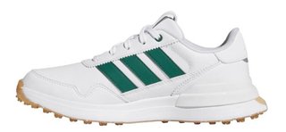 Adidas S2G 26 Spikeless Junior Golfschuhe, weiss/grün