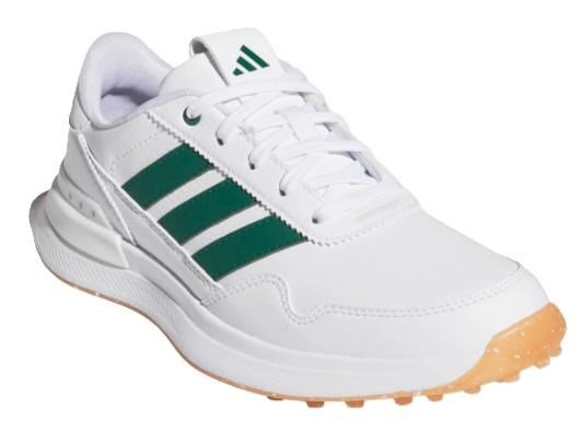 Adidas S2G 26 Spikeless Junior Golfschuhe, weiss/grün