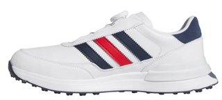Adidas S2G 26 Boa Herren Golfschuhe, weiss/blau/rot