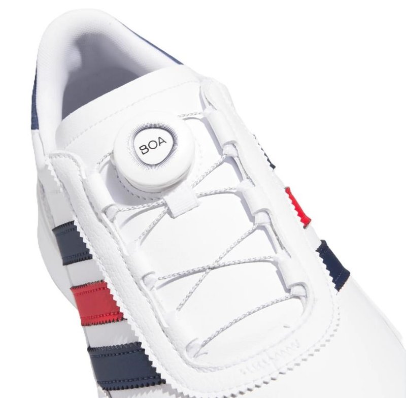 Adidas S2G 26 Boa Herren Golfschuhe, weiss/blau/rot