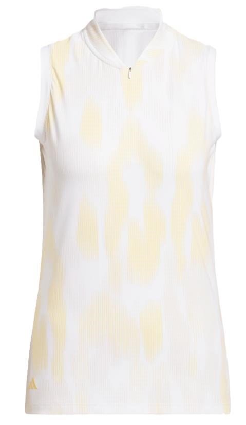 Adidas Ultimate365 Tour Printed Sleeveless Damen Poloshirt, seicta