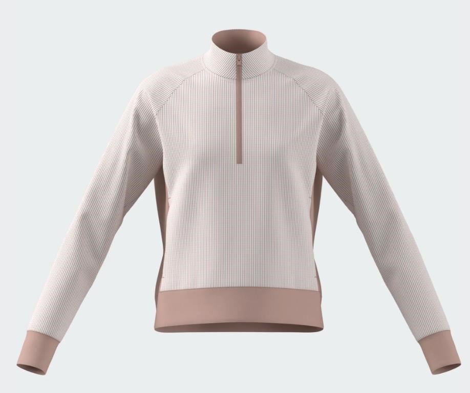 Adidas Textured Layer Junior Poloshirt, rosa
