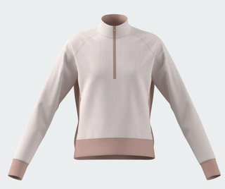 Adidas Textured Layer Junior Poloshirt, rosa