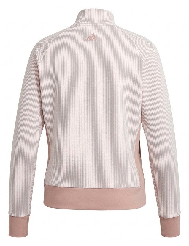 Adidas Textured Layer Junior Sweatshirt, Blush Pink