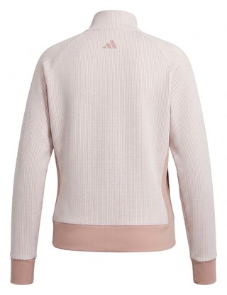 Adidas Textured Layer Junior Sweatshirt, Blush Pink