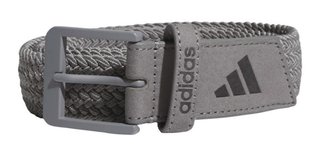 Adidas Braided Stretch  Herren Gürtel, grau