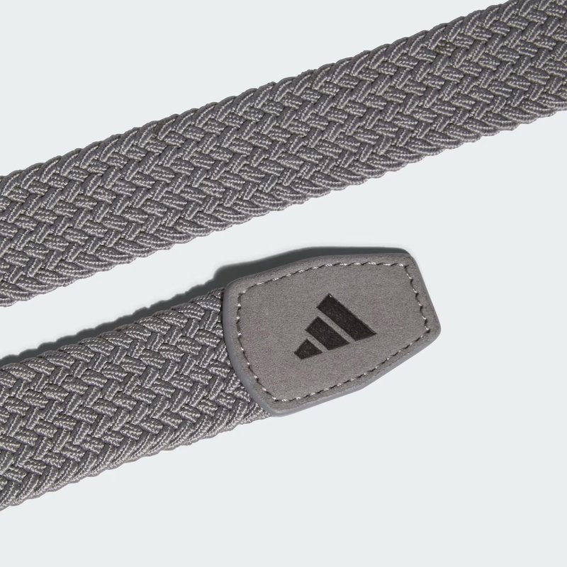 Adidas Braided Stretch  Herren Gürtel, grau