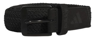 Adidas Braided Stretch  Herren Gürtel, schwarz