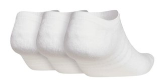 Adidas No Show Herren Socken, wiess, 3 Paar