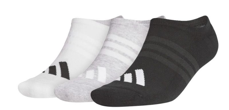 Adidas Performance No Show Herren Socken, farben mix, 3 Paar