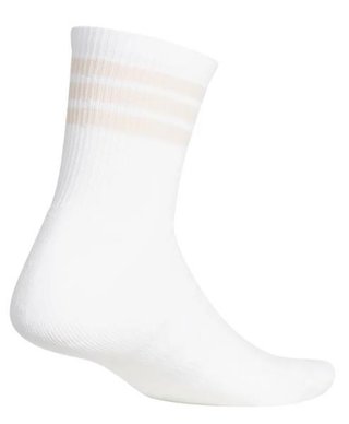 Adidas Half Crew 3-Stripes unisex Socken, weiss