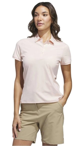 Adidas Ultimate365 Tour Twistknit Damen Poloshirt, rosa