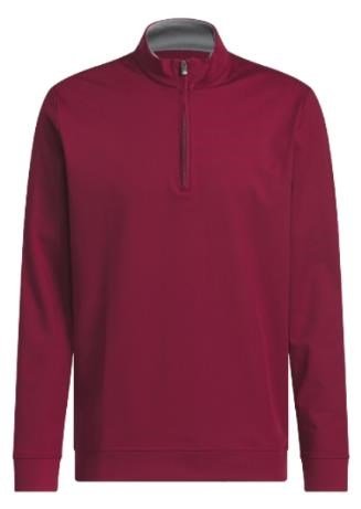 Adidas Ultimate365 Classic Quarter-Zip Herren Sweatshirt, burgundy