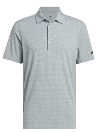 Adidas Ultimate365+ Go-To Print Herren Poloshirt, wosa/navy