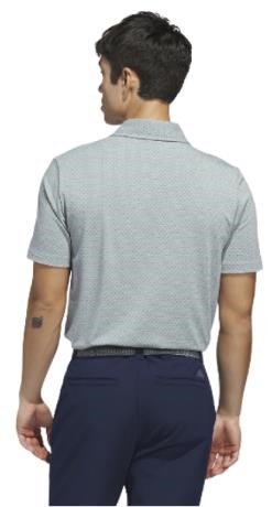 Adidas Ultimate365+ Go-To Print Herren Poloshirt, wosa/navy