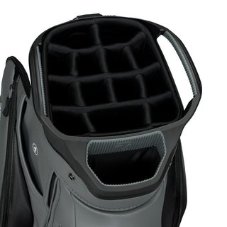 TaylorMade Deluxe Cartbag, schwarz/grau
