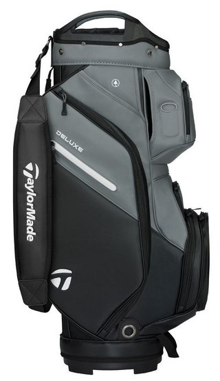 TaylorMade Deluxe Cartbag, schwarz/grau