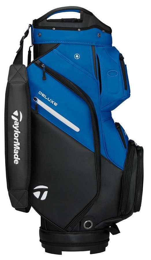 TaylorMade Deluxe Cartbag, schwarz/blau
