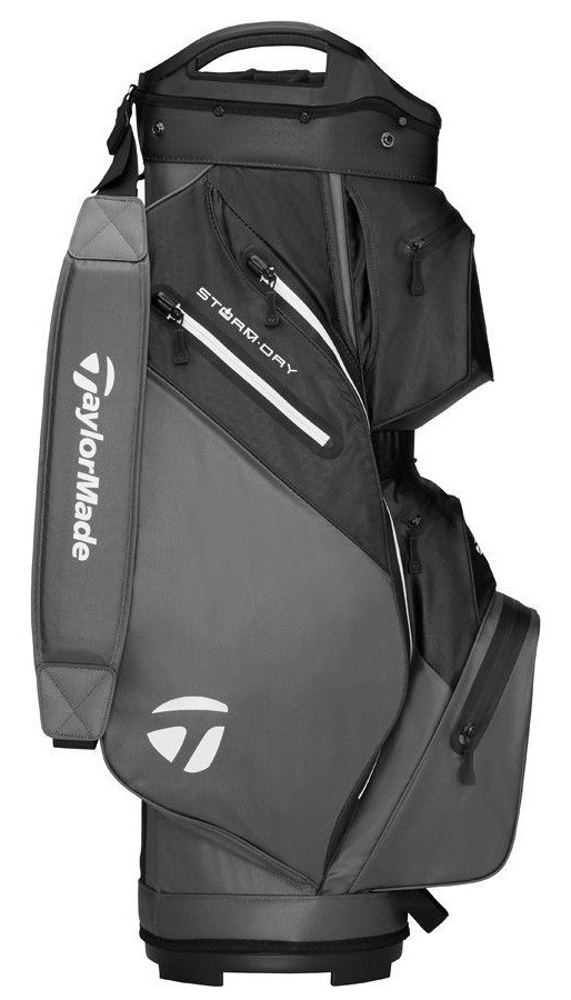 TaylorMade Storm Dry Cartbag, grau/schwarz