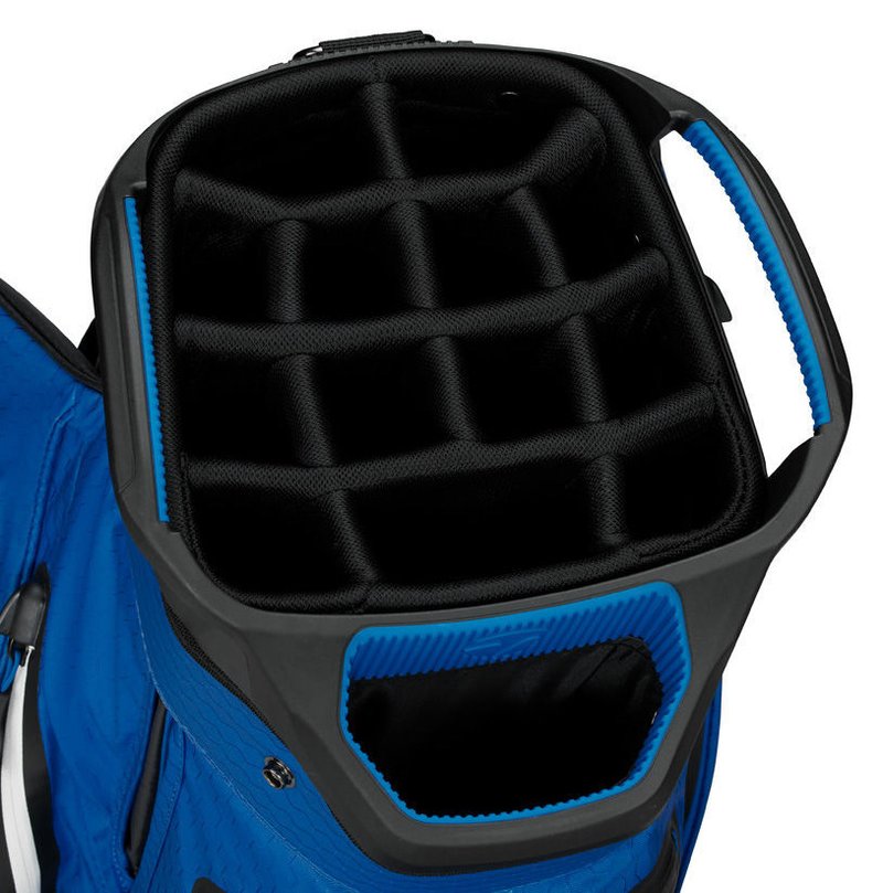 TaylorMade Storm Dry Cartbag, schwarz/blau