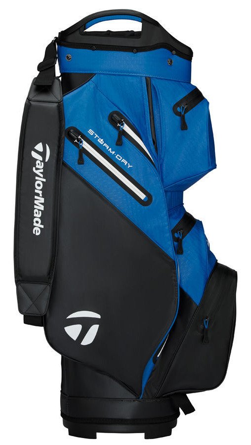 TaylorMade Storm Dry Cartbag, schwarz/blau