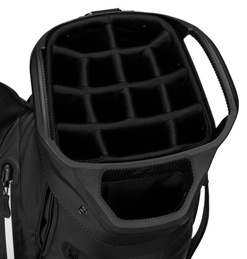 TaylorMade Storm Dry Cart Bag, heritage icon black