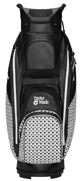 TaylorMade Storm Dry Cart Bag, heritage icon black