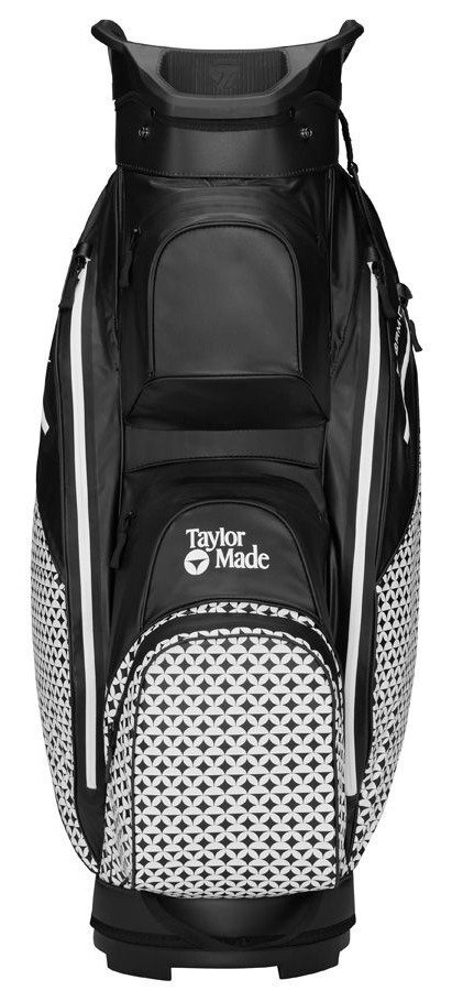 TaylorMade Storm Dry Cart Bag, heritage icon black