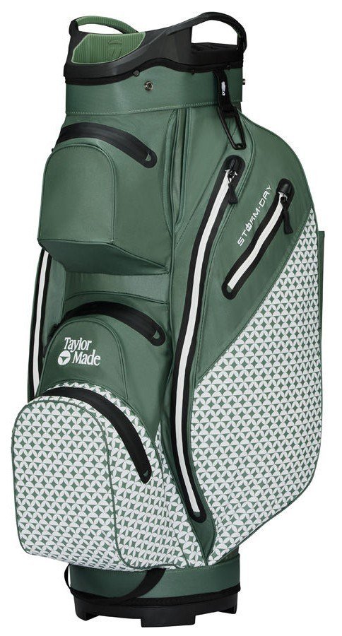TaylorMade Storm-Dry wasserdichtes Cart Bag, Heritage Icon Dark Sage