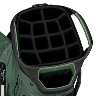 TaylorMade Storm-Dry wasserdichtes Cart Bag, Heritage Icon Dark Sage