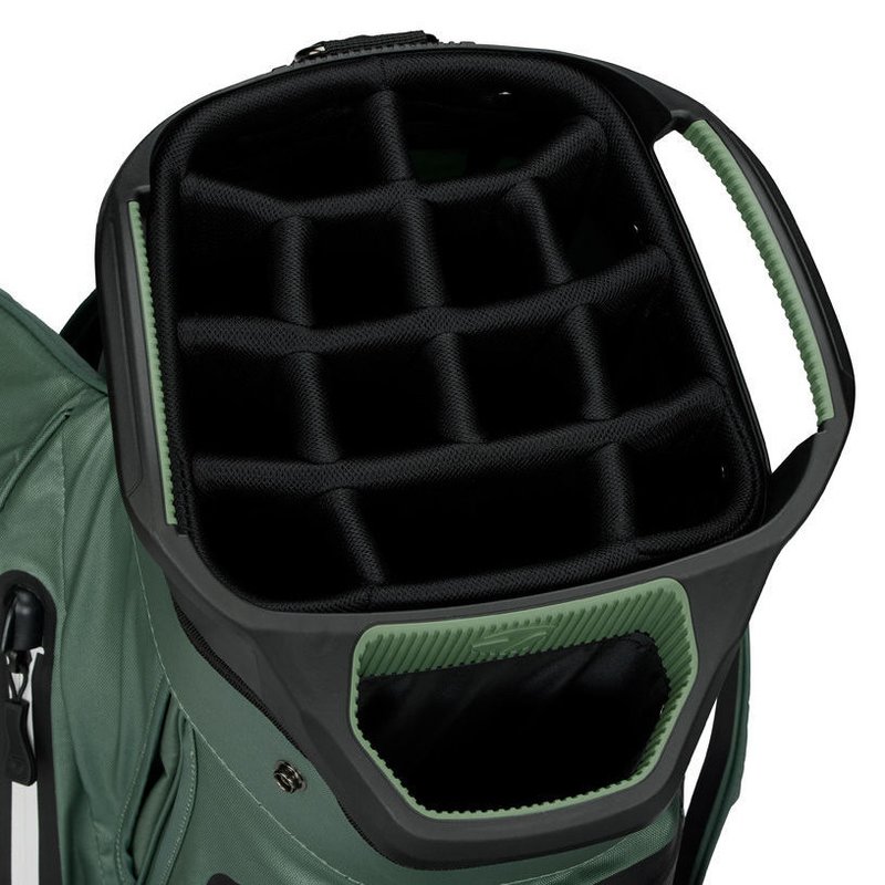 TaylorMade Storm-Dry wasserdichtes Cart Bag, Heritage Icon Dark Sage