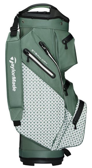 TaylorMade Storm-Dry wasserdichtes Cart Bag, Heritage Icon Dark Sage