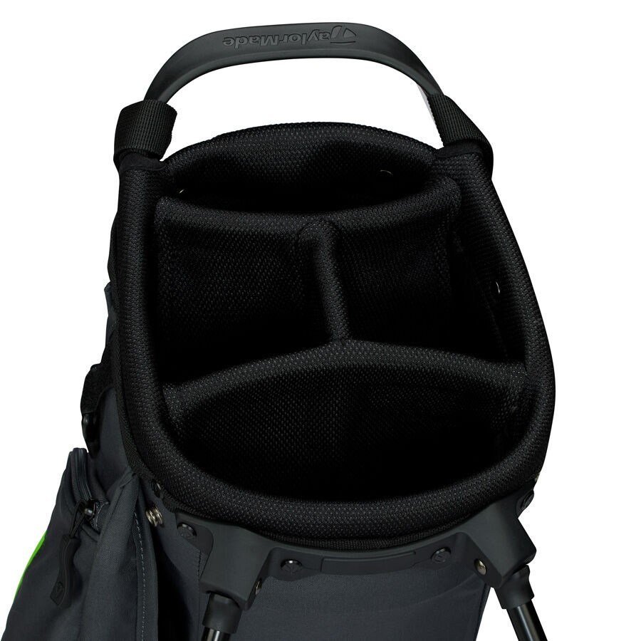 TaylorMade FlexTech Standbag, grau/neongrün