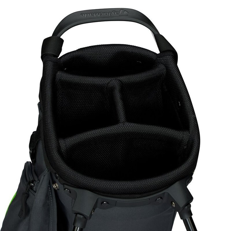 TaylorMade FlexTech Standbag, grau/neongrün