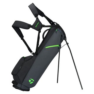 TaylorMade Flextech Carry Standbag, grau/schwarz/neongrün