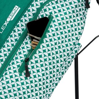 TaylorMade Flextech Carry Standbag, heritage icon green