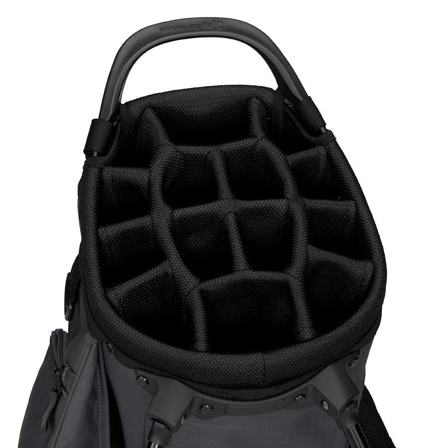 TaylorMade Flextech Crossover Standbag, grau/neongrün