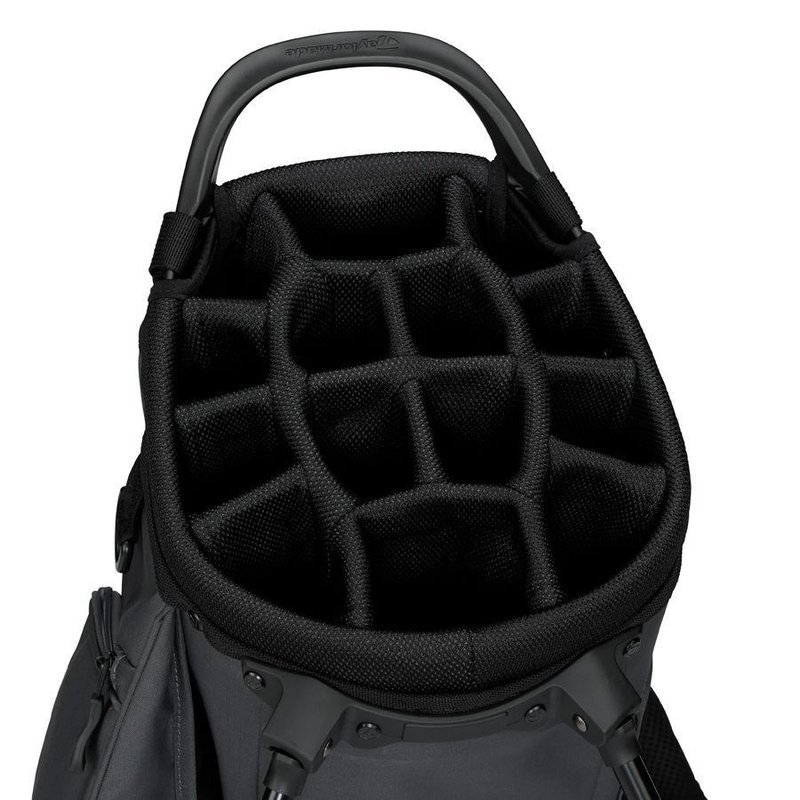 TaylorMade Flextech Crossover Standbag, grau/neongrün