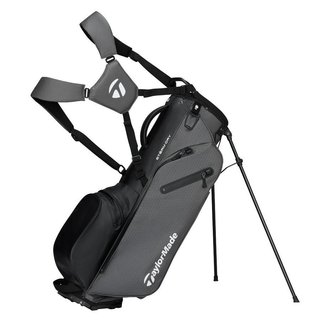 TaylorMade Storm-Dry Wasserdichte Standbag, grau/schwarz