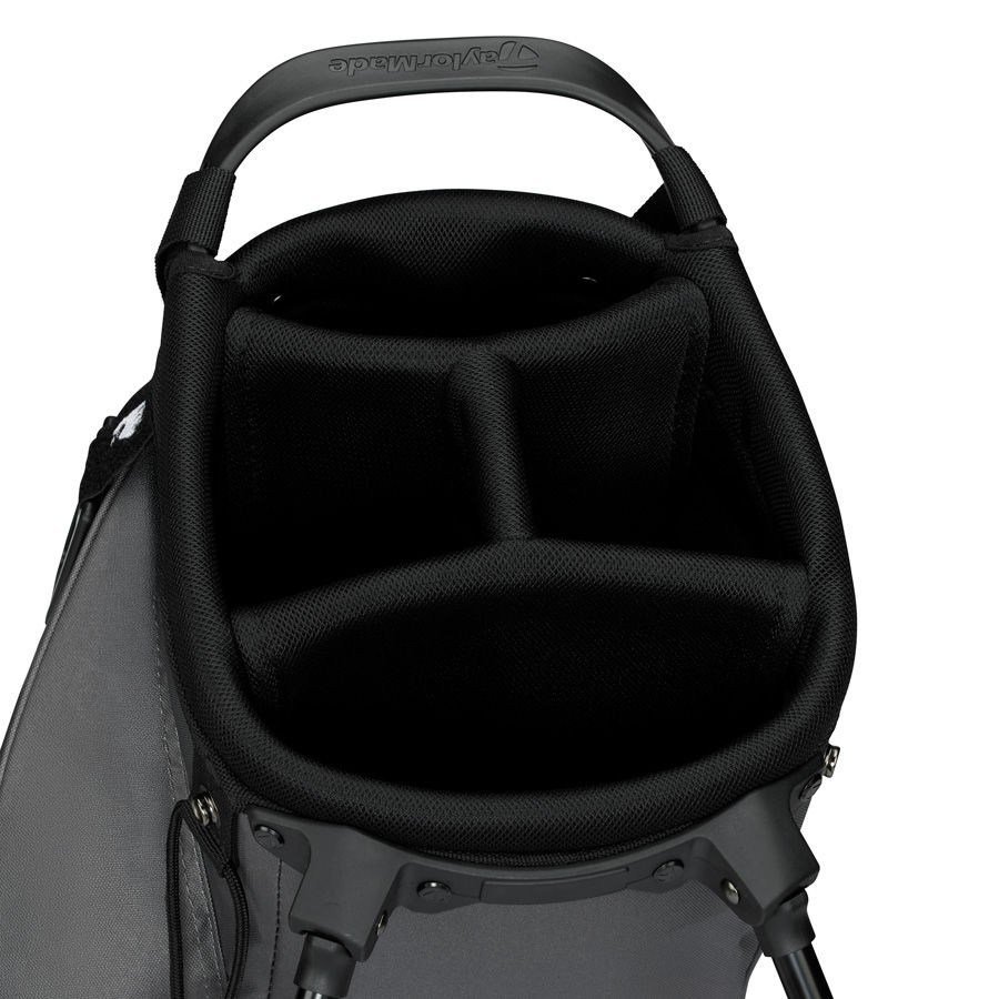 TaylorMade Storm-Dry Wasserdichte Standbag, grau/schwarz