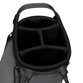 TaylorMade Storm-Dry Wasserdichte Standbag, grau/schwarz