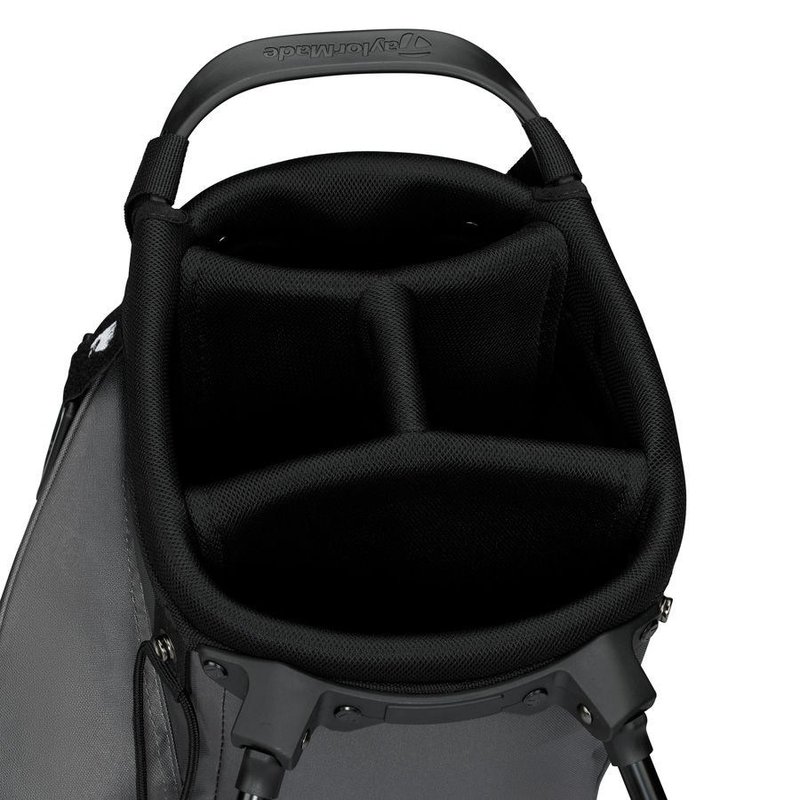 TaylorMade Storm-Dry Wasserdichte Standbag, grau/schwarz