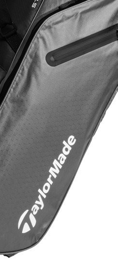 TaylorMade Storm-Dry Wasserdichte Standbag, grau/schwarz