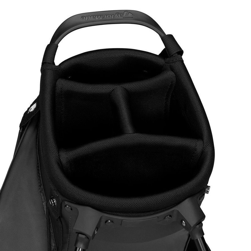 TaylorMade Storm-Dry Wasserdichtes Standbag, Heritage Icon Black