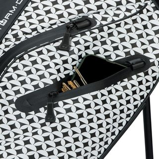 TaylorMade Storm-Dry Wasserdichtes Standbag, Heritage Icon Black