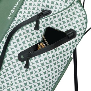 TaylorMade Storm-Dry Wasserdichtes Standbag, heritage icon dark sage