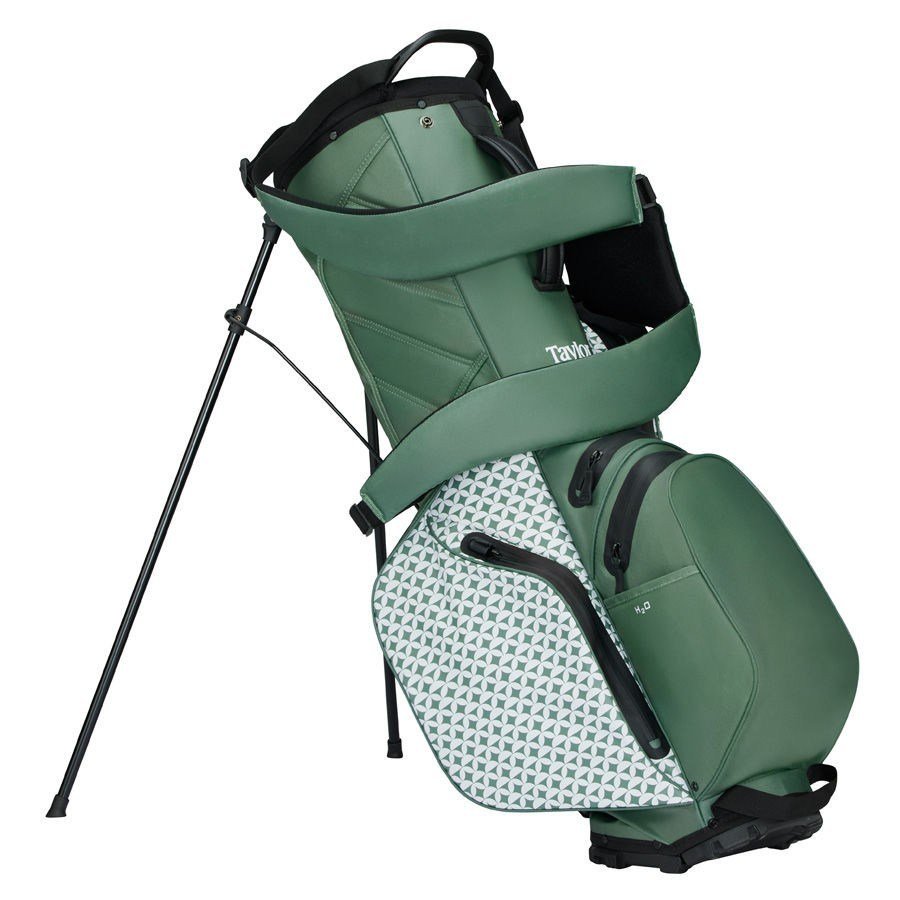 TaylorMade Storm-Dry Wasserdichtes Standbag, heritage icon dark sage