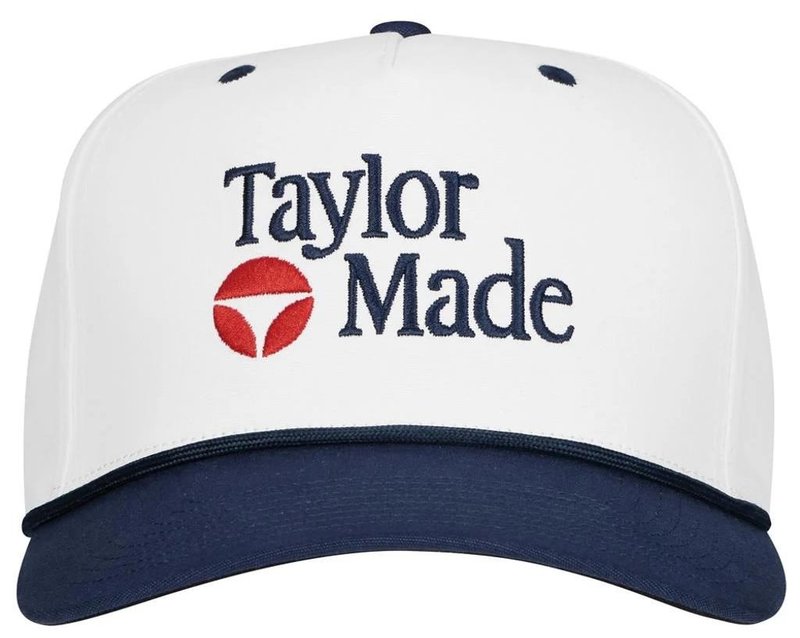 TaylorMade A-Frame Legacy Herren Cap, weiss/dunkelblau