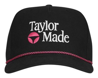 TaylorMade A-Frame Legacy Herren Cap, schwarz