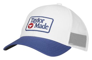 TaylorMade Radar Legacy Trucker Herren Cap, weiß/marineblau